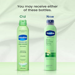 Ensemble Vaseline deux sprays, emballage pratique pour hydratation quotidienne