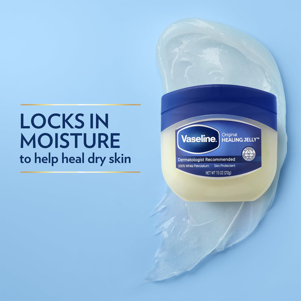 Vaseline Gelée de pétrole – bébé: soin des irritations et rougeurs mineures.