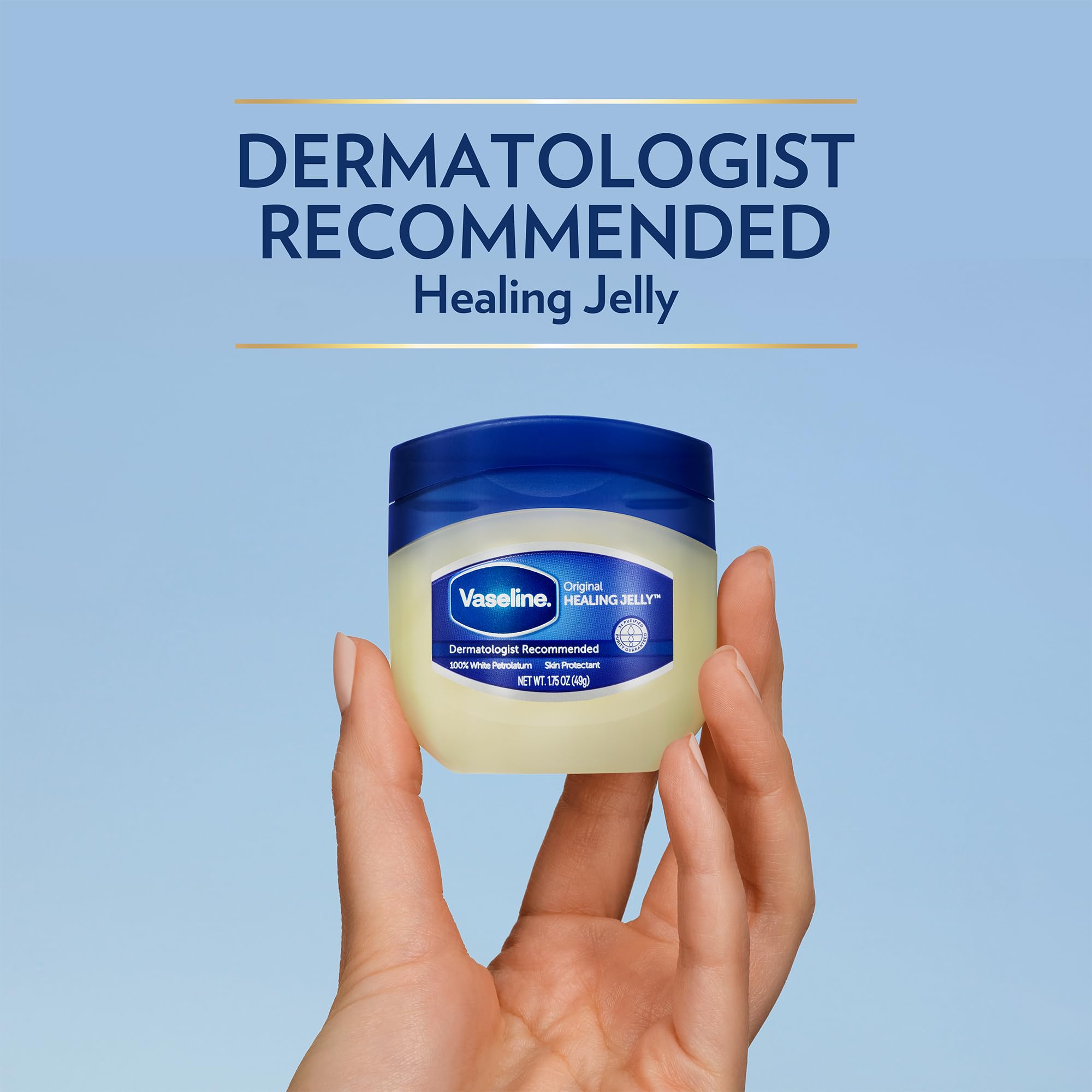 Vaseline Gelée de pétrole – lèvres sèches hydratées et confort quotidien.