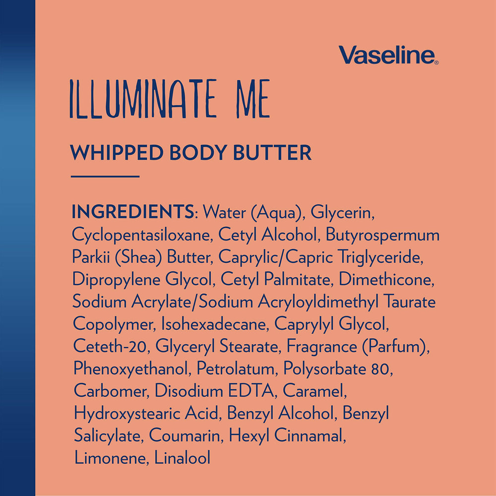Vaseline Illuminate Me Routine Soin Quotidienne hydratante et lumineuse.