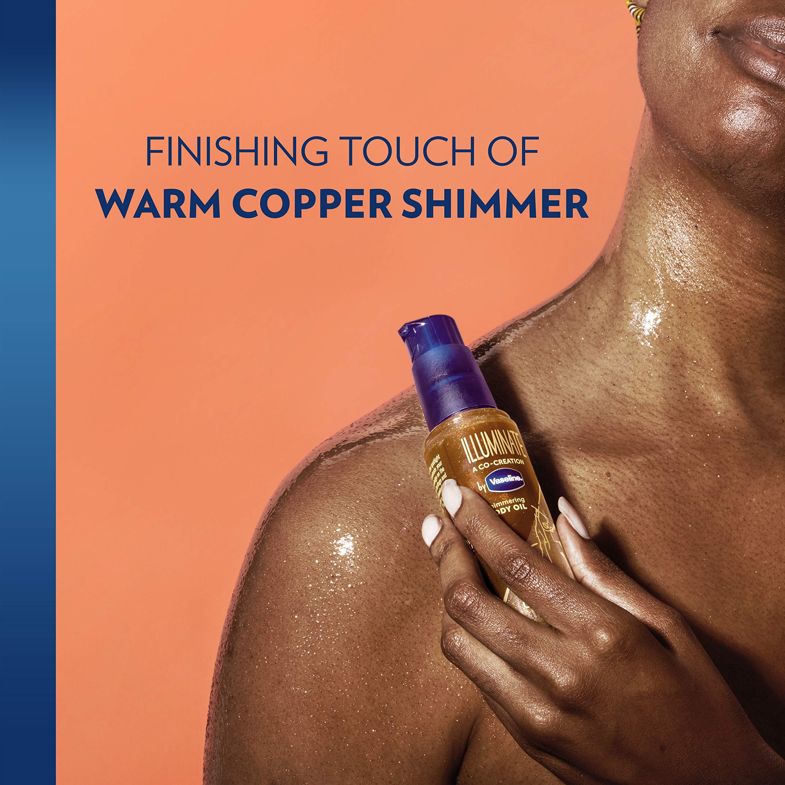 Vaseline Illuminate Me Texture Whipped Crème-Luxe pour une application légère.