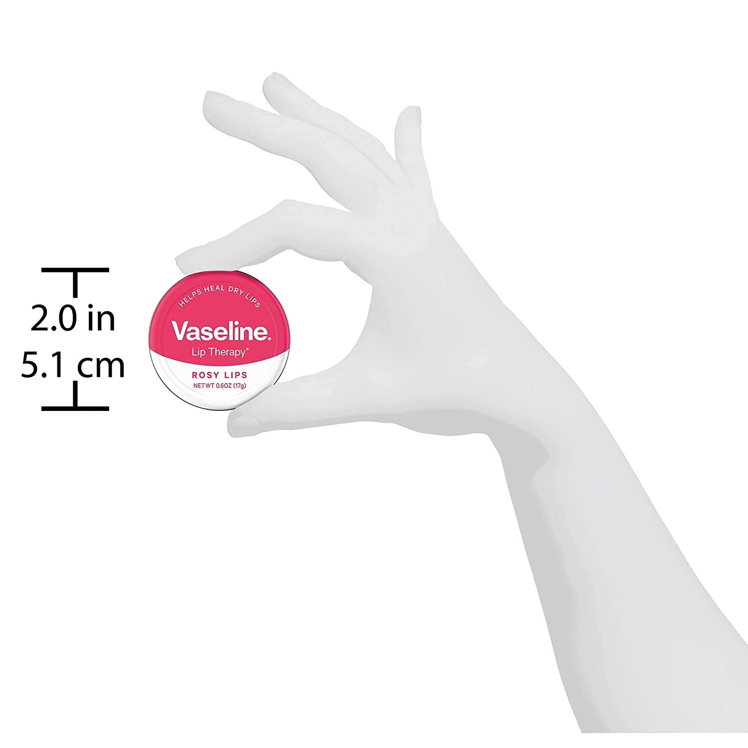 Vaseline Lèvres teinte naturelle et brillance subtile, idéal en voyage.