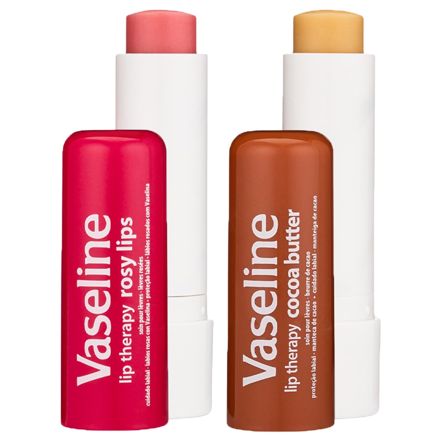 Vaseline Lip Therapy Vitamine E, stick nourrissant pour une hydratation durable.