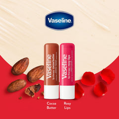 Vaseline Lip Therapy Format Portable, idéal pour hydrater les lèvres en déplacement.