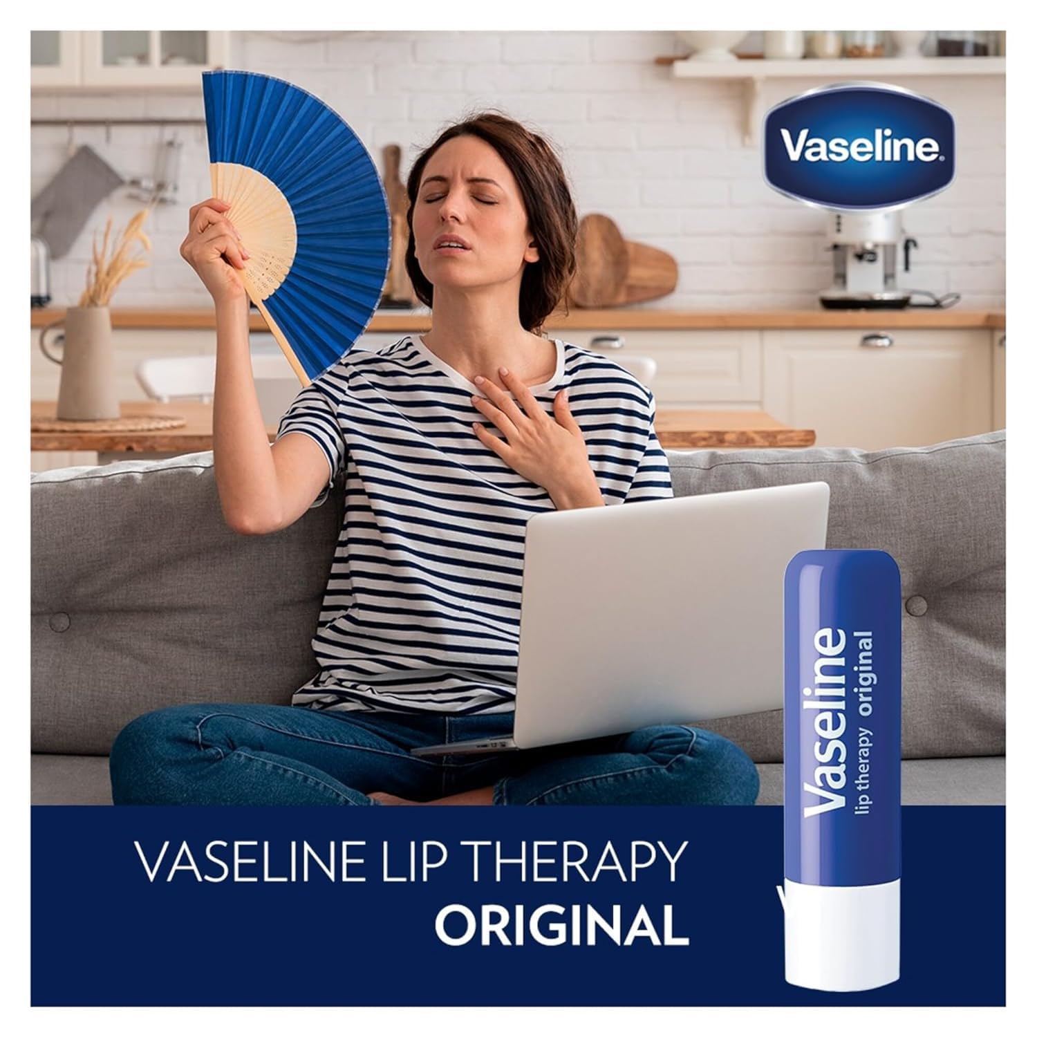 Vaseline Lip Therapy Original bulk-pack packaging, convenient for sharing or stocking up.