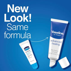 Protection contre le froid avec Vaseline Lip Therapy pour lèvres exposées.
