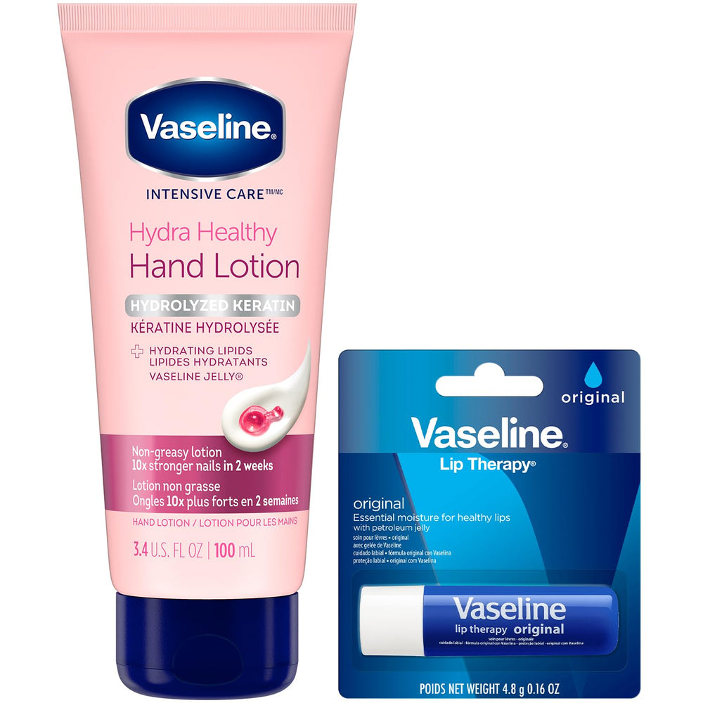 Lotion Vaseline à la kératine pour mains, hydratation et soin