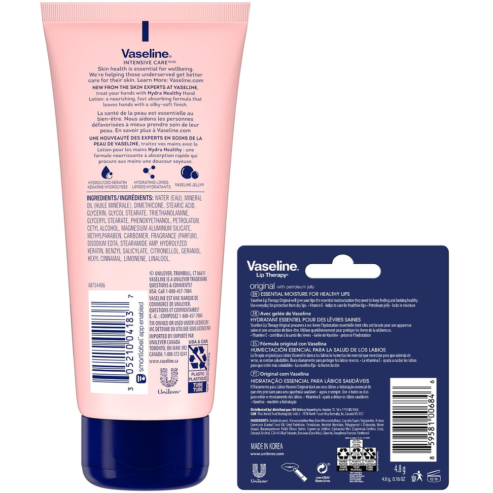 Ongles renforcés par kératine grâce à Vaseline