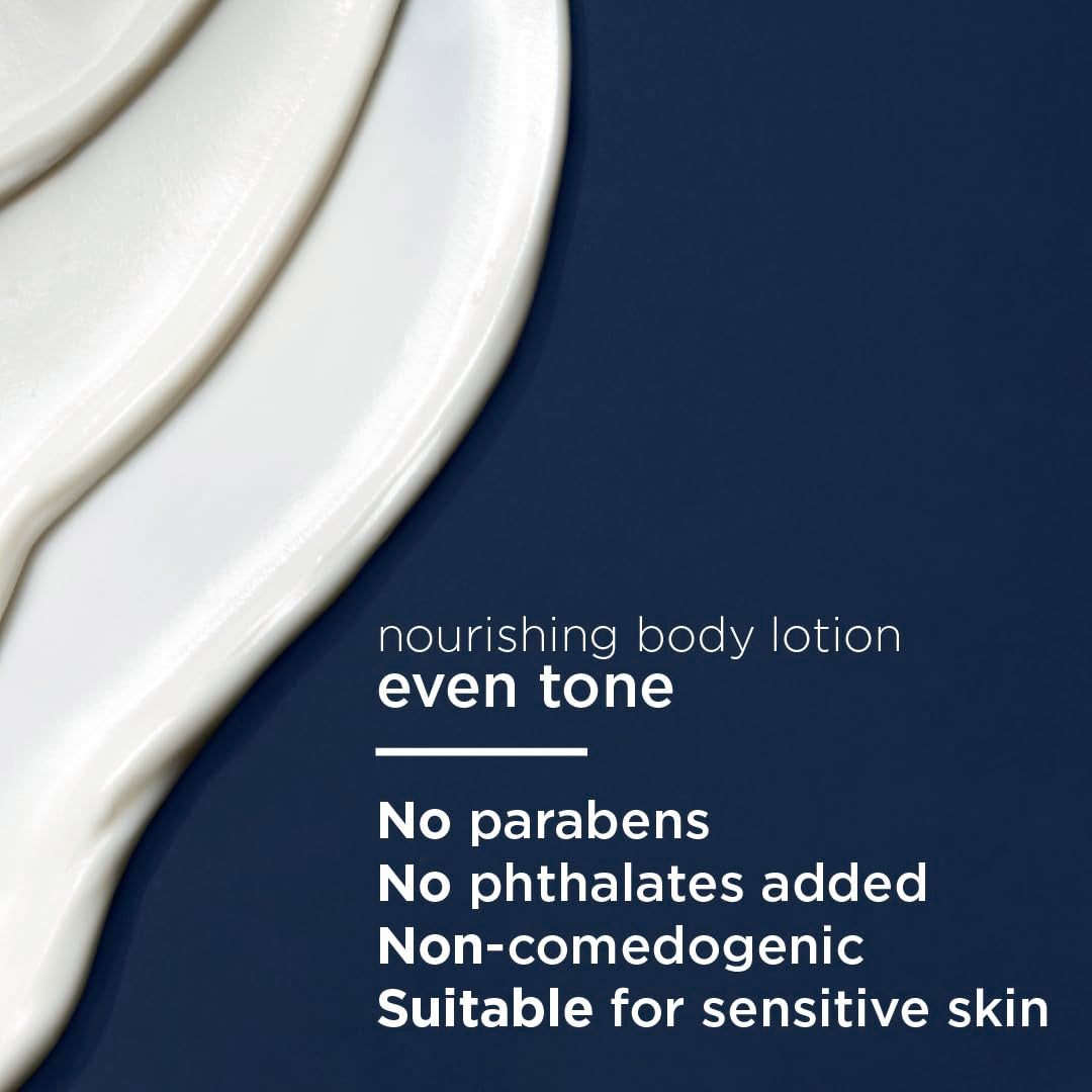 Vitamine C et peptides dans Vaseline Radiant X Even Tone pour un éclat sain