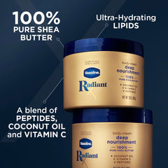Huile coco associee dans Vaseline Radiant X nourrit la barrier cutanee