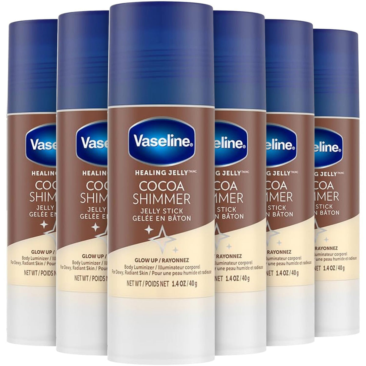 Vaseline Stick Brillance Cacao – emballage compact pour déplacements