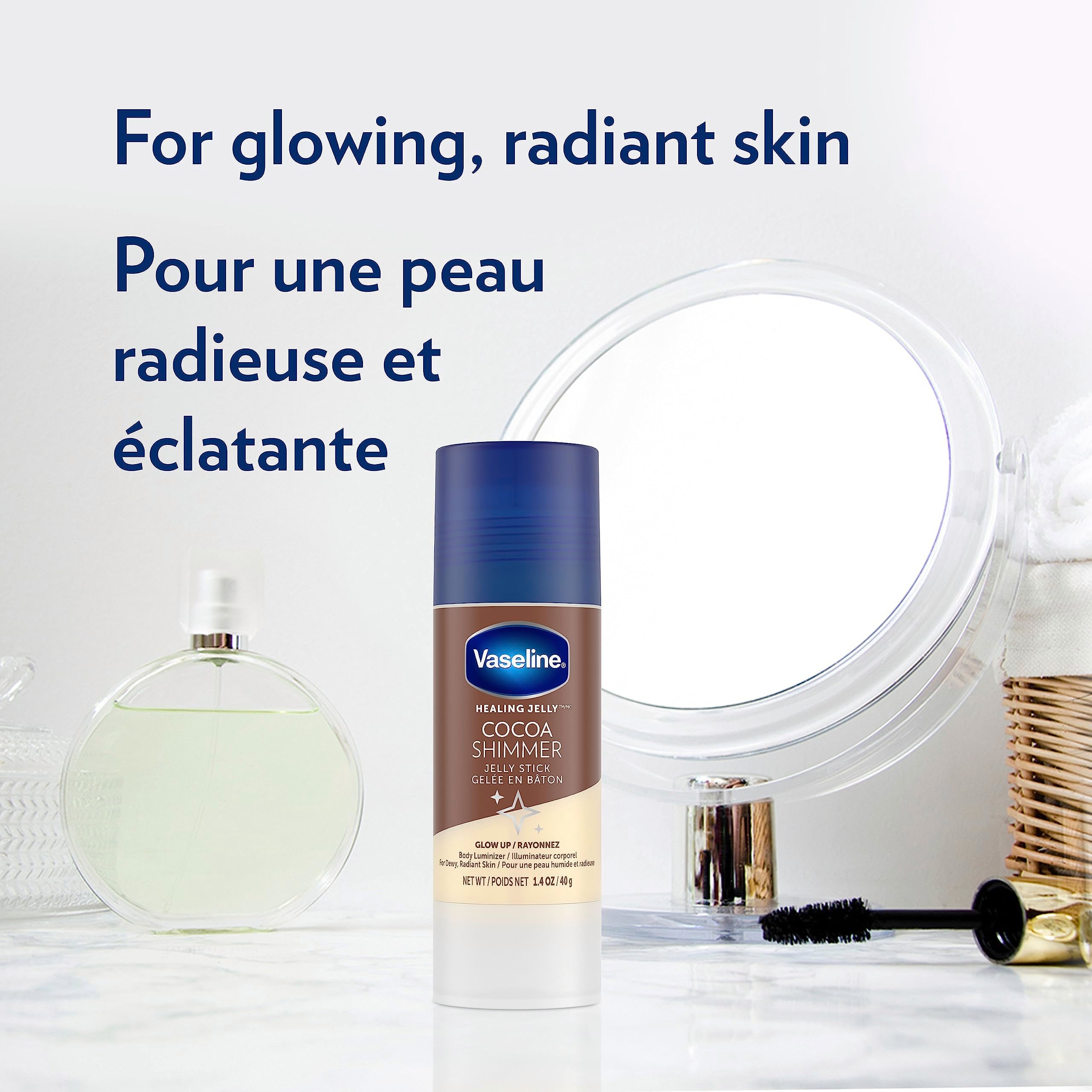 Vaseline Stick Brillance Cacao – nacres et reflets subtils