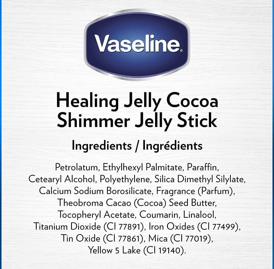 Vaseline Stick Brillance Cacao – texture légère et hydratante