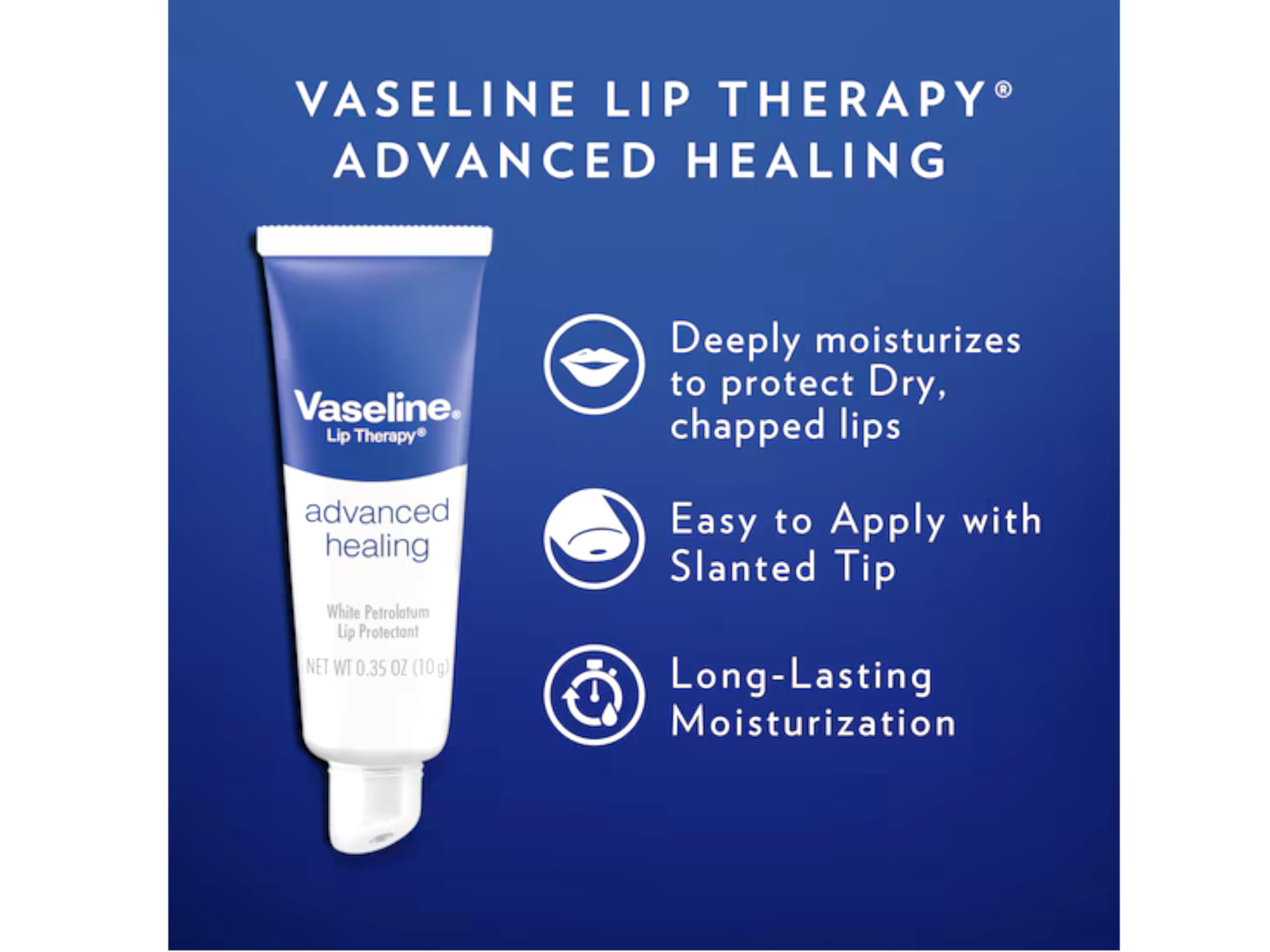 Vaseline texture-cremeuse levres: soin nourrissant et riche