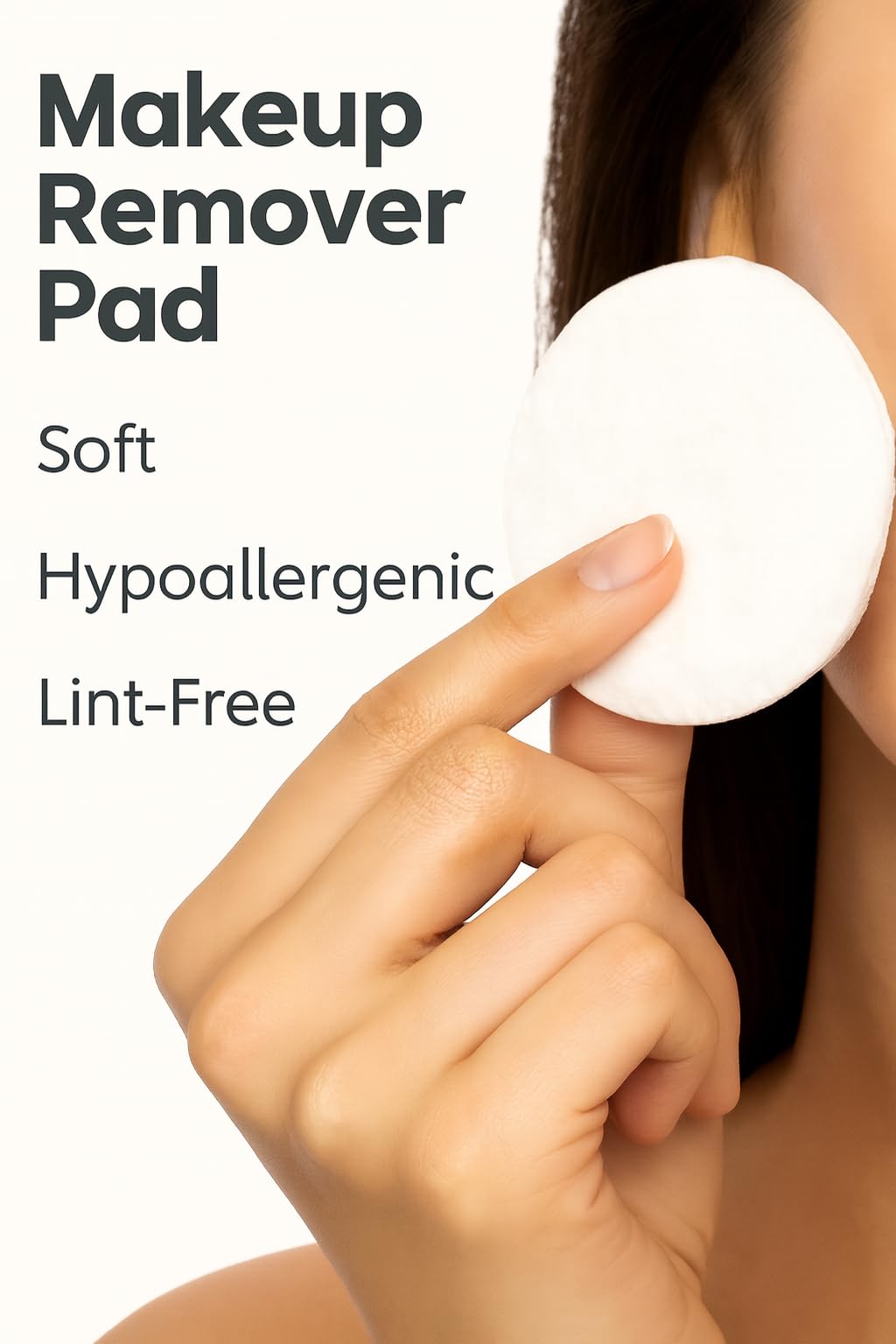 Disques Vastliv coton bio, absorbants et ultra doux pour toutes les peaux.