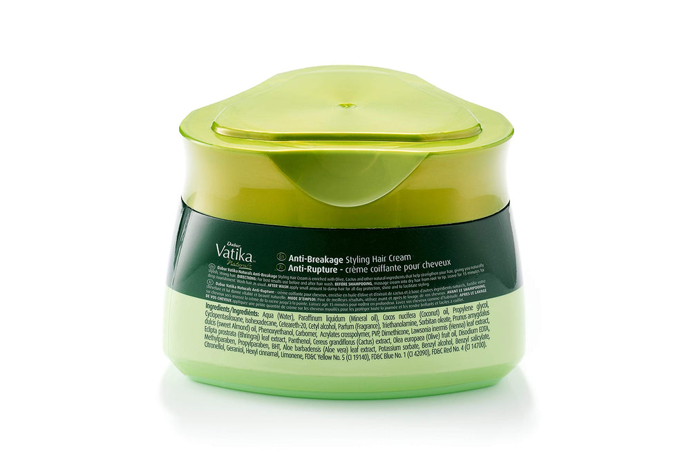 Vatika Naturals Crème Coiffante — démêlage facile et définition au quotidien.