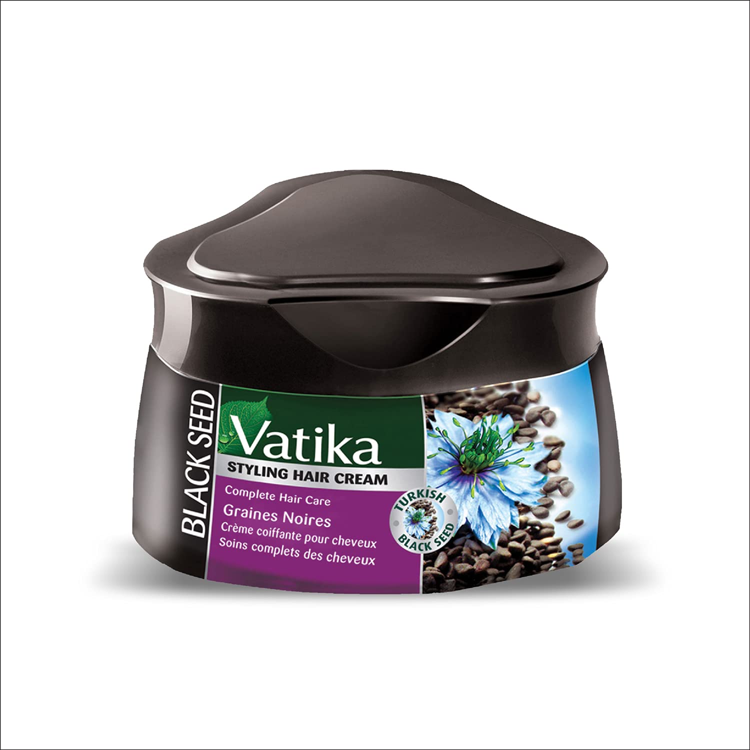 Vatika Naturals crème styling, flacon 210 ml, cheveux longs et bouclés hydratés