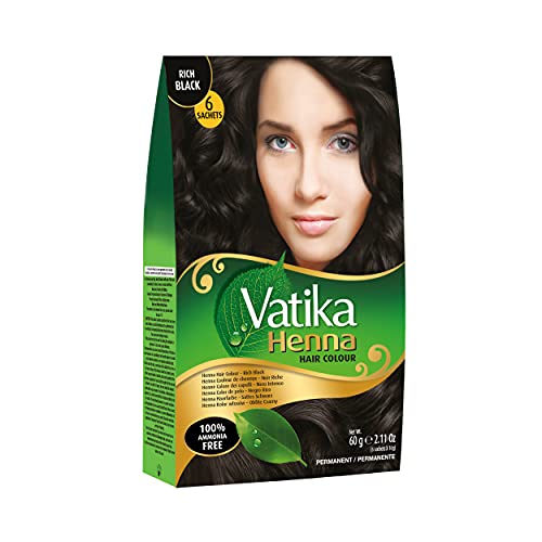 Vatika Naturals emballage-sachets, rangement pratique et dose exacte.