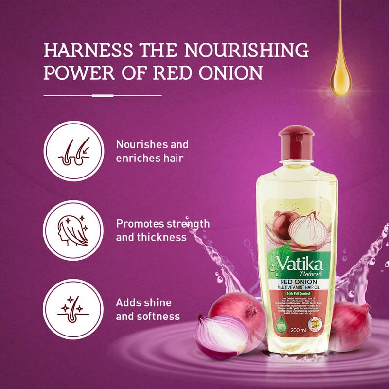 Vatika Naturals Huile Capillaire – application facile, routine rapide.