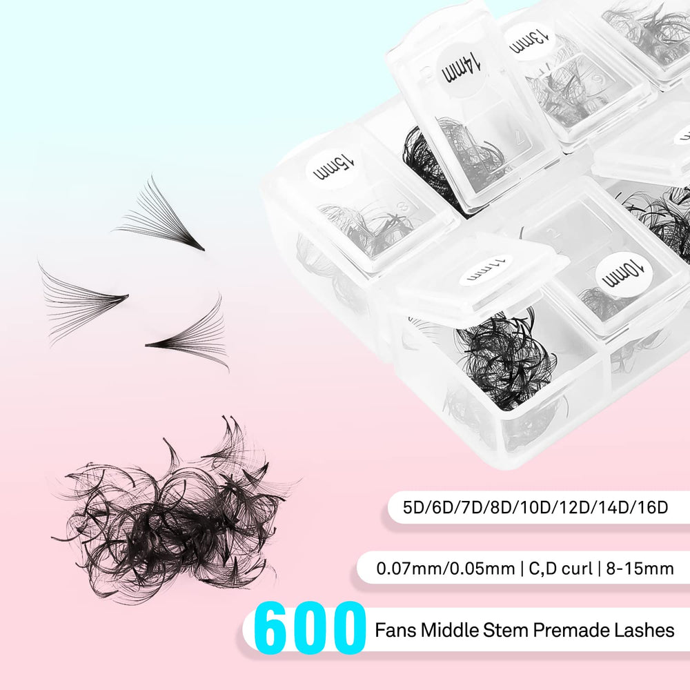 VAVALASH 600 fans, base fine pour une rétention améliorée.