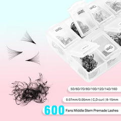 VAVALASH 600 fans, base fine pour une rétention améliorée.