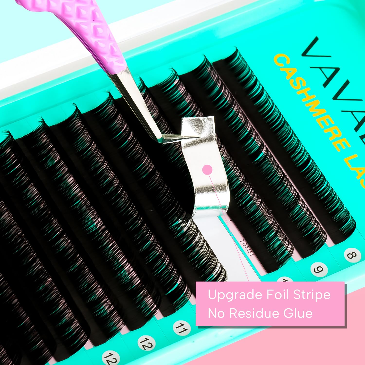 Plateau cils VAVALASH Cashmere, pose professionnelle.