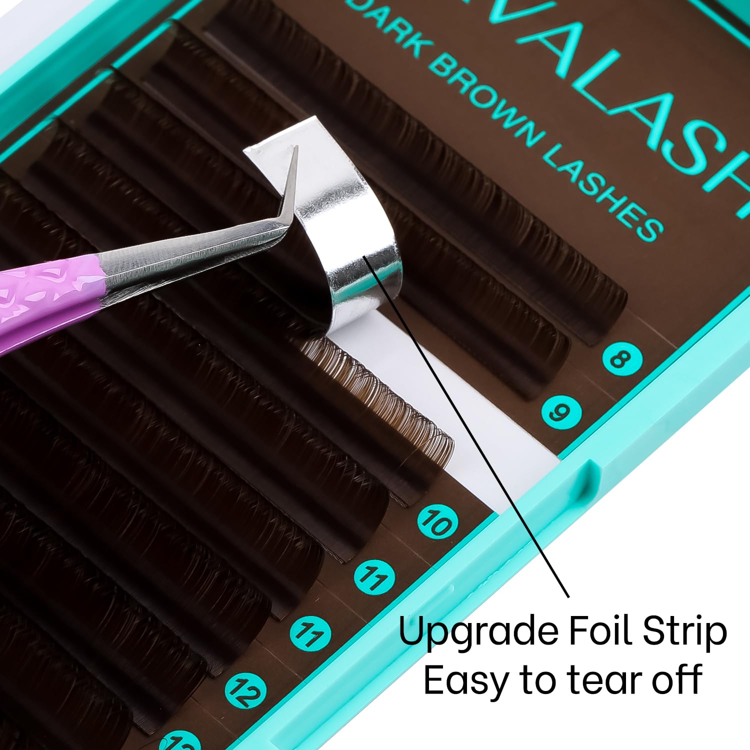 Courbe stable des extensions VAVALASH, pose précise et durable