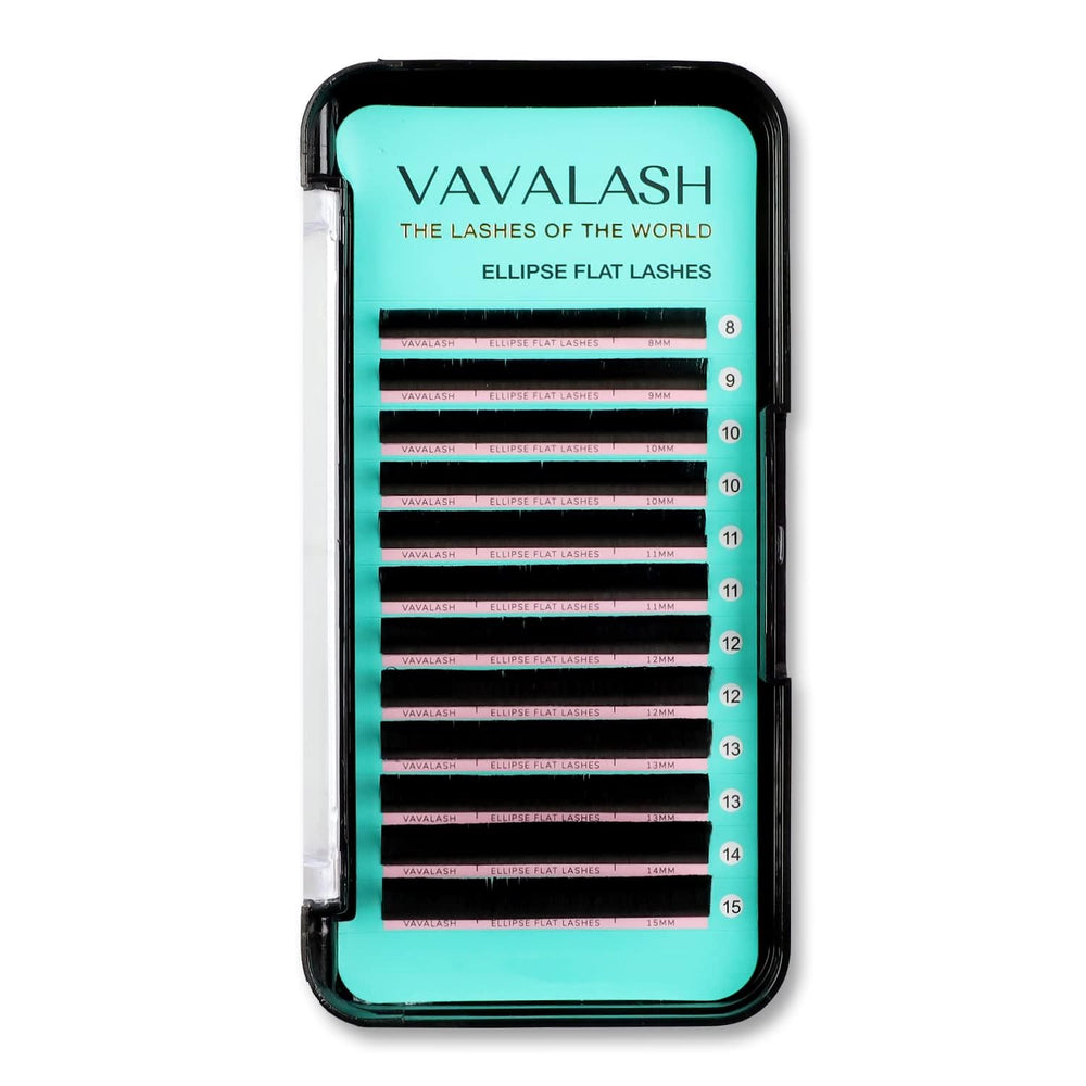 VAVALASH Ellipse extension cils 0,15 mm C-Curl, flat mat pour un regard saisissant