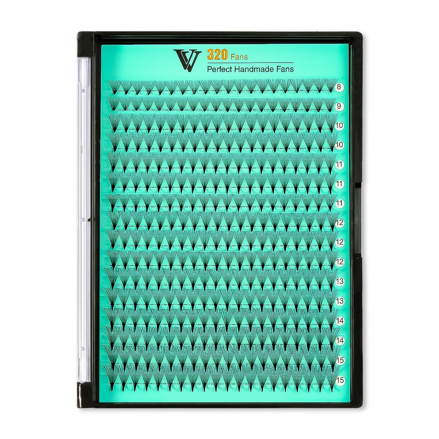 VAVALASH Premade Fans 14d 0,05 C, montage rapide pour volume naturel.