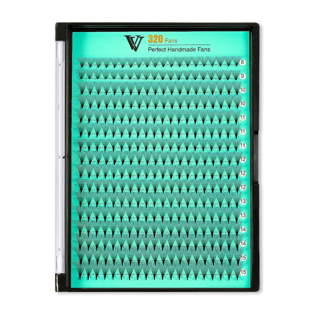 VAVALASH Premade Fans 14d 0,05 C, montage rapide pour volume naturel.