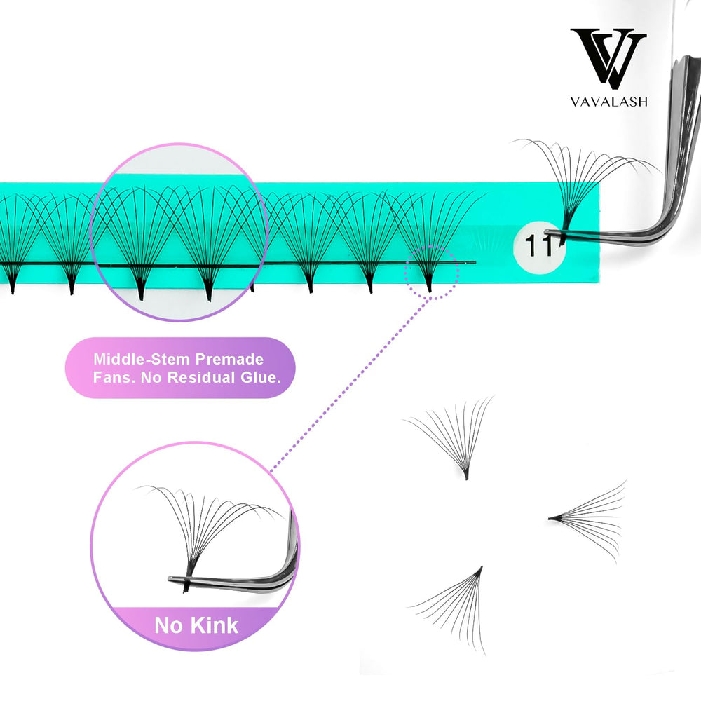 VAVALASH fibres PBT soie prémontées, douceur durable.
