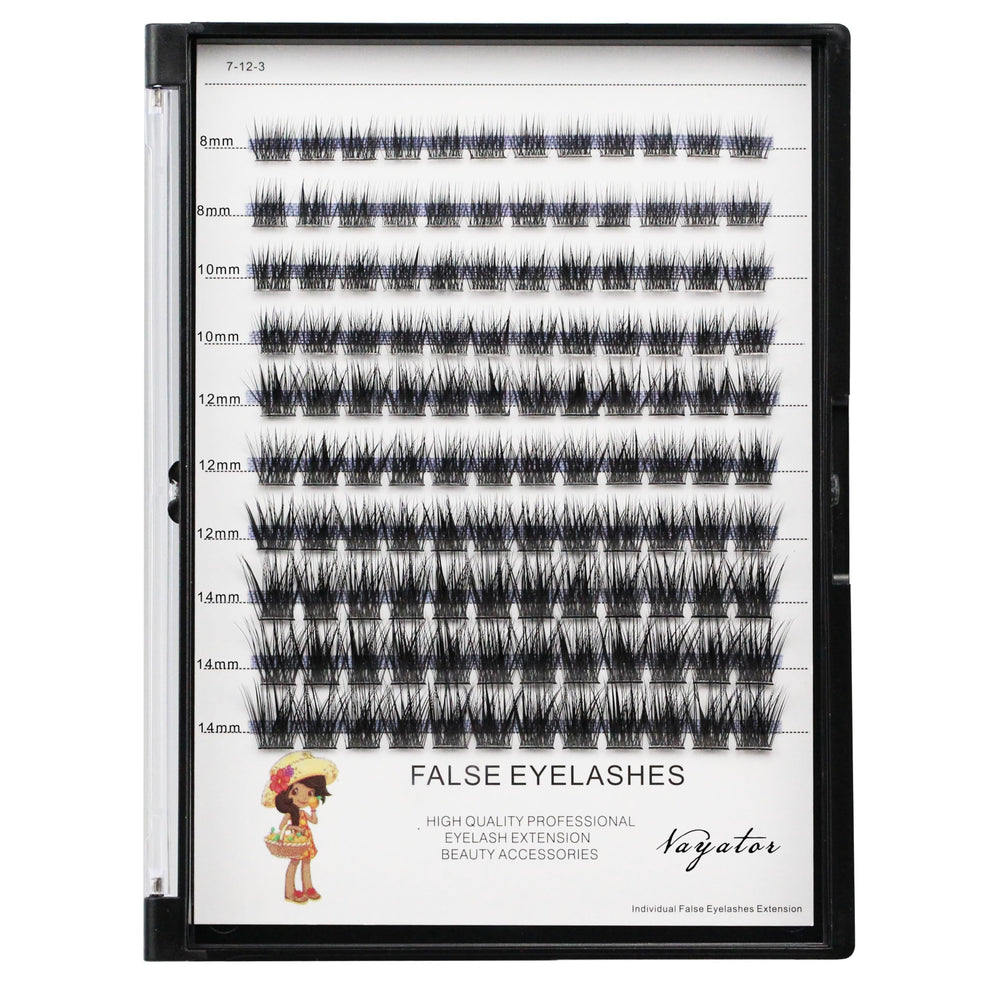 Cils Vayator DD 10mm, volume net et courbe douce.