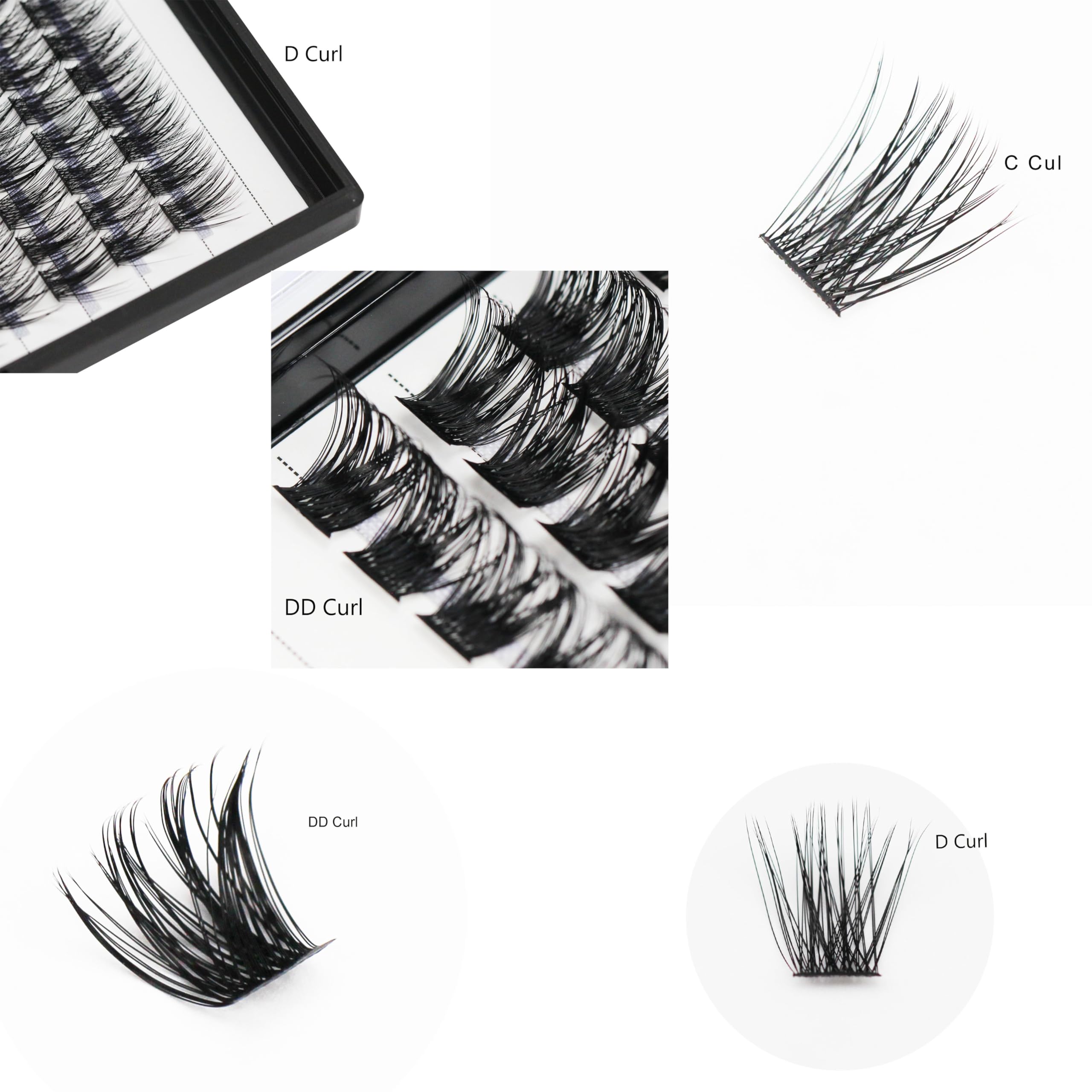 Cils Vayator DD 12mm, tenue légère et courbe définie.