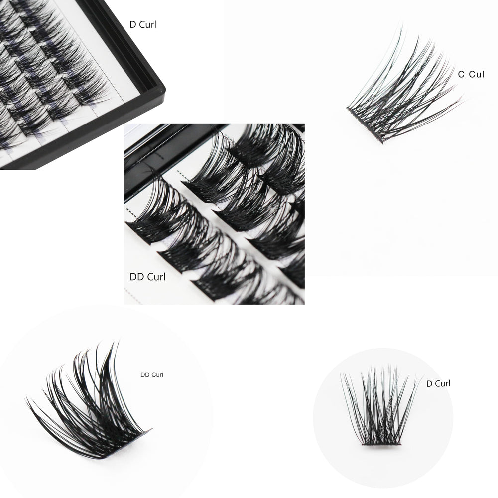 Cils Vayator DD 12mm, tenue légère et courbe définie.