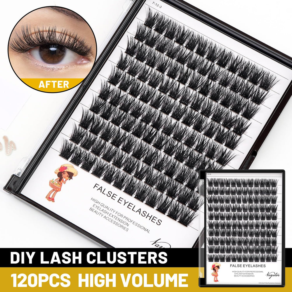 Cils Vayator, longueurs variées 8–20 mm pour des styles personnalisés.