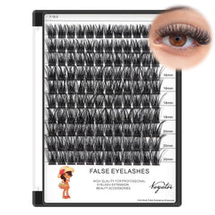 Cils Vayator mélange 8-10-12-14mm pour un look naturel et progressif.