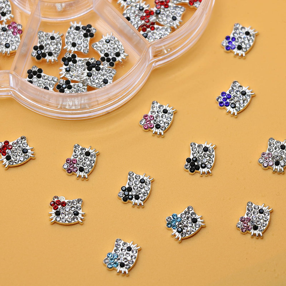 VCEOW coffret de rangement transparent, pratique pour organiser les charms.