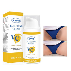 Vcetree skin bleaching cream area application for even tone and gentle care