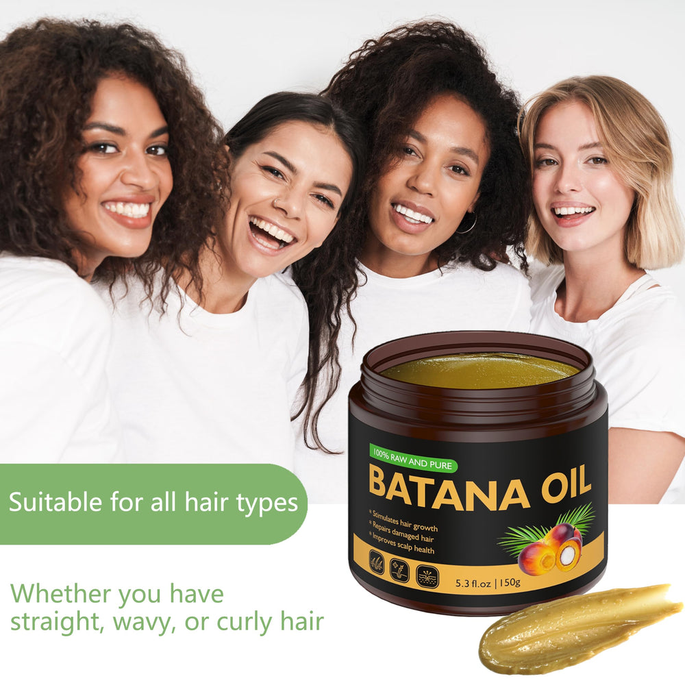 Veakoo Batana, emballage naturel reflétant pureté et origine biologique.