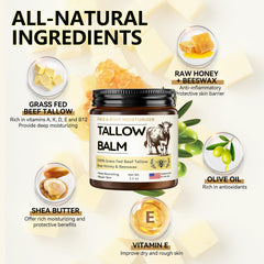 Veakoo texture crème tallow miel pour peau douce et nourrie
