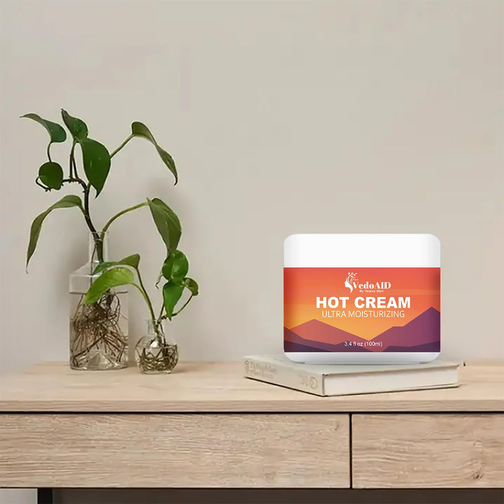VedoAID crème-massage-tissus-profond : soutien au massage et à la circulation cutanée.