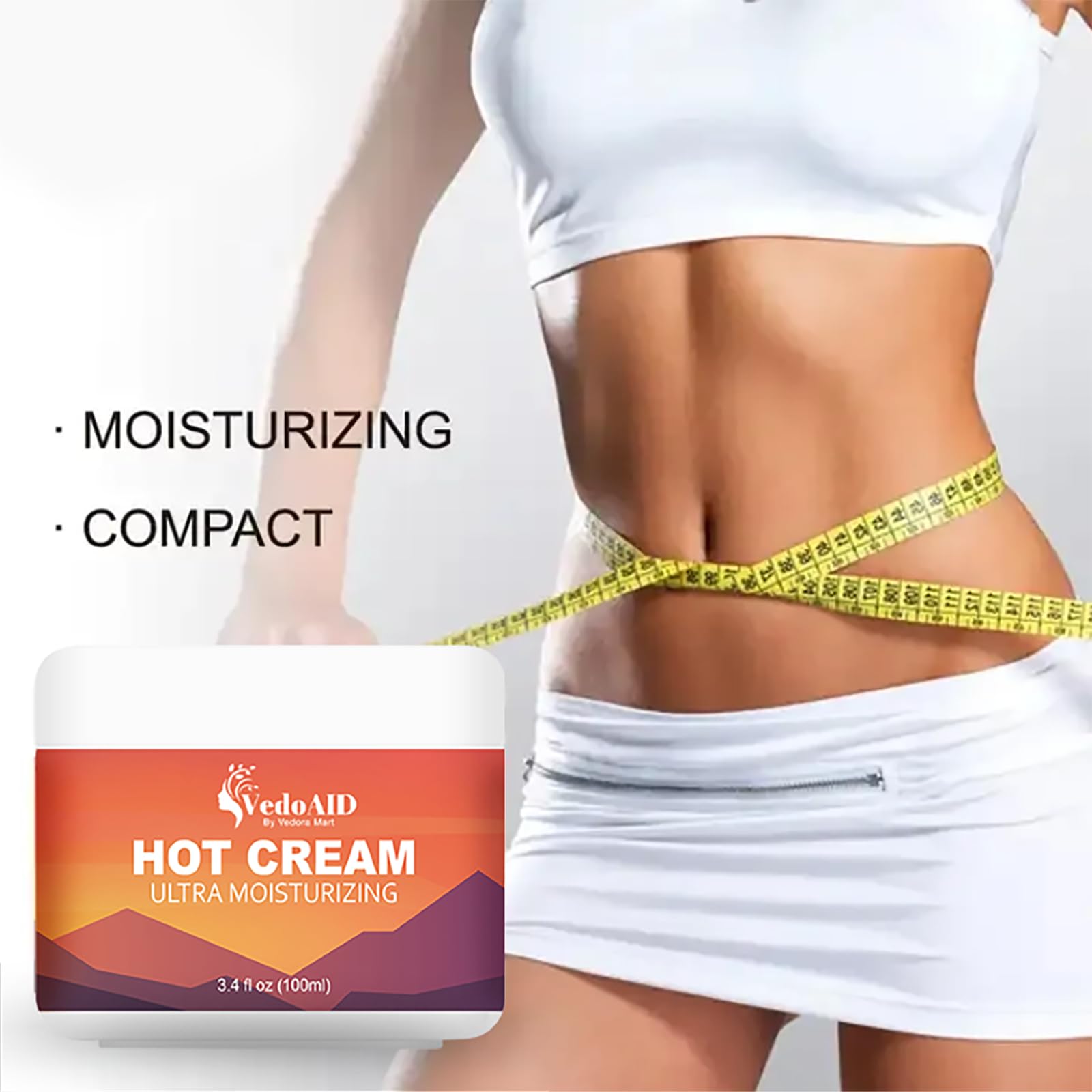 VedoAID crème-sueur-fesses : peau plus ferme et sculptée.