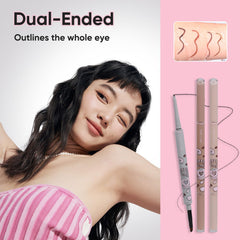 VEECCI texture crème crayon yeux – glisse douce et couleur fidèle pour un maquillage rapide.