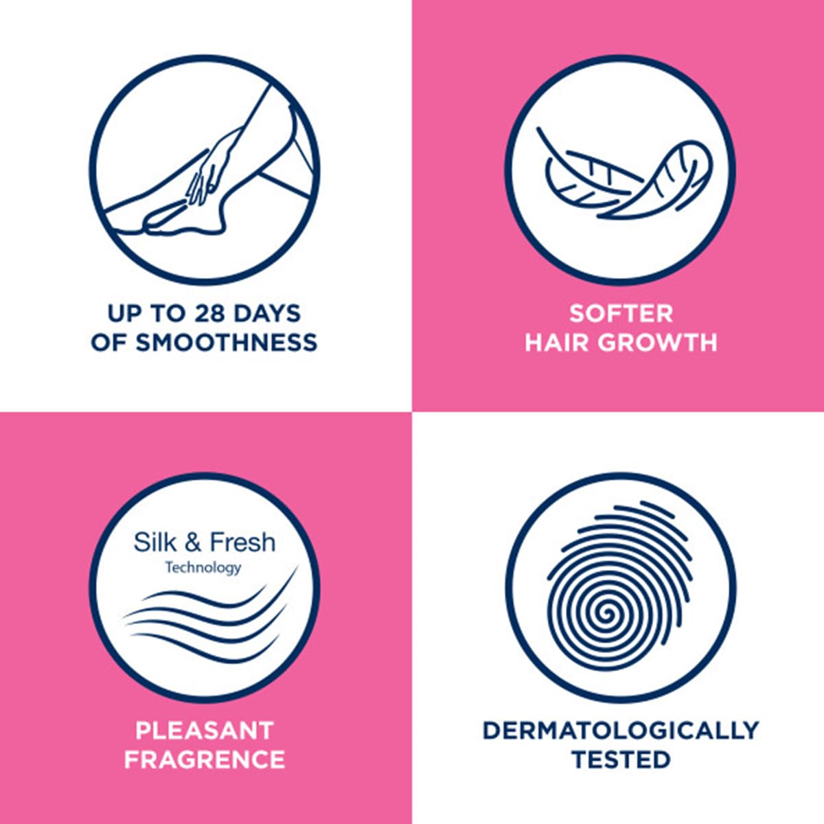 Veet inspirations botaniques, parfum subtil et naturel.