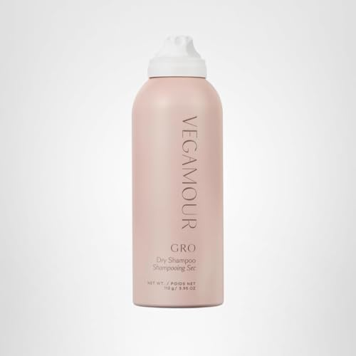 VEGAMOUR GRO Shampoing sec: idéal jours sans lavage et routines rapides
