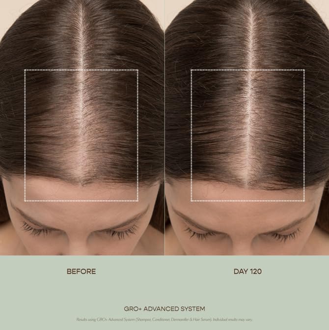 VEGAMOUR GRO+ – Texture crème légère facile à répartir sur les longueurs.