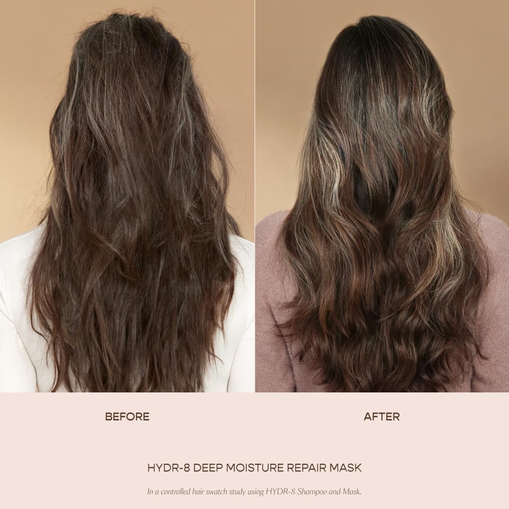 Application rapide HYDR-8 sur cheveux propres pour soin express