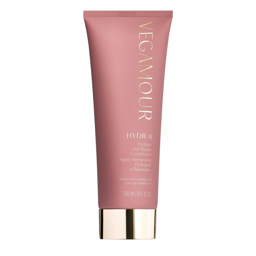 VEGAMOUR HYDR-8: bouteille du revitalisant hydratant pour cheveux secs et sensibles