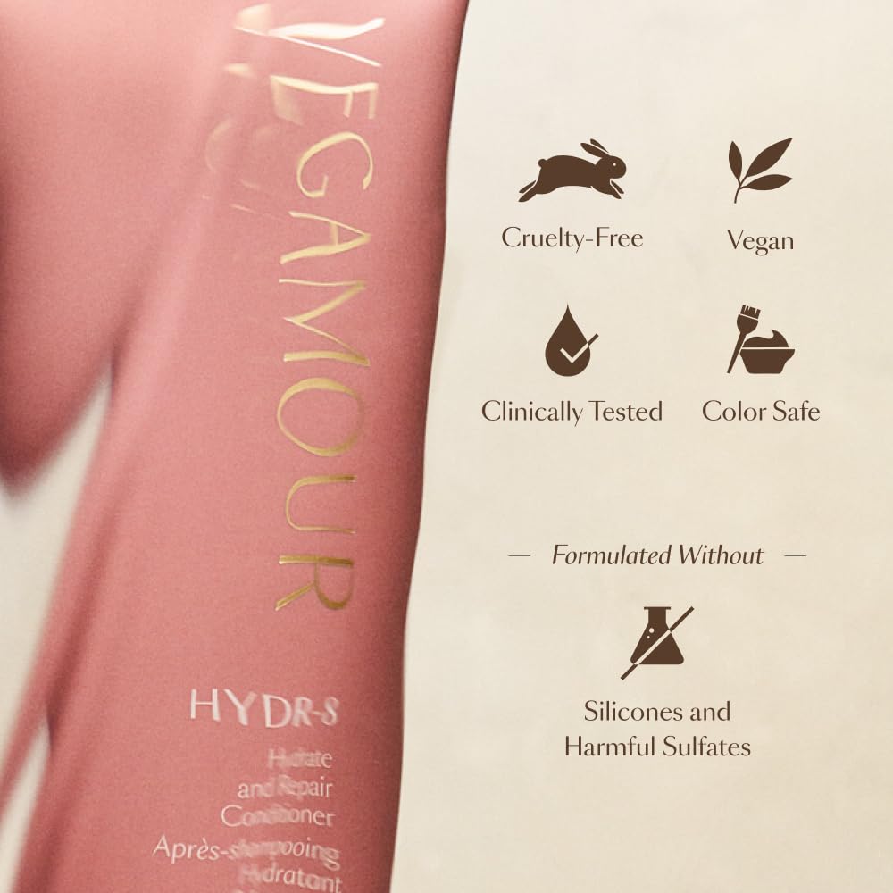 Contrôle du frisage avec VEGAMOUR HYDR-8 pour cheveux maîtrisés