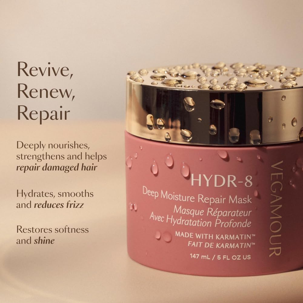 HYDR-8 masque cheveux abîmés pour revitalisation et douceur